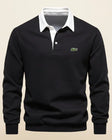 LC Refined Long-Sleeve Polo Fleece