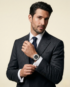 The Black Leather Watch