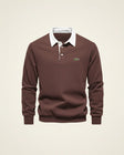 LC Refined Long-Sleeve Polo Fleece