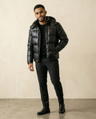 RL Lacquered-Shell Down Jacket
