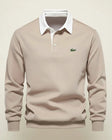 LC Refined Long-Sleeve Polo Fleece