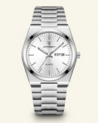 Steel Watch Emerald Dial