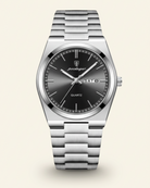 Steel Watch Emerald Dial