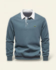 LC Refined Long-Sleeve Polo Fleece