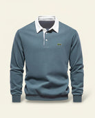 LC Refined Long-Sleeve Polo Fleece