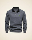 LC Refined Long-Sleeve Polo Fleece