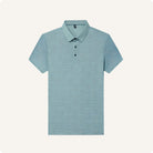 Minimal Polo Shirt Coastal Line