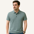 Minimal Polo Shirt Coastal Line