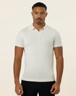 Men's Knit Polo Shirt Old Money Saville