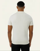 Men's Knit Polo Shirt Old Money Saville