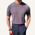 Textured Knit T-Shirt Belgrano