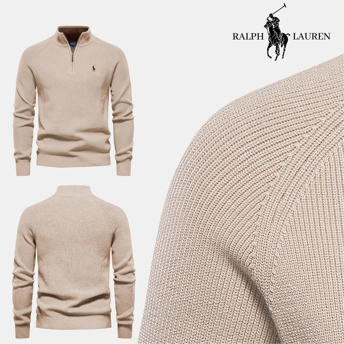 Ralph Lauren Half-Zip Sweater