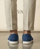 Riviera Suede Loafer Classic Form
