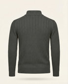 Quarter-Zip Sweater Ribbed Heritage