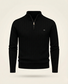 Quarter-Zip Sweater Ribbed Heritage