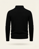 Quarter-Zip Sweater Ribbed Heritage