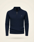 Quarter-Zip Sweater Ribbed Heritage