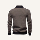 Quarter-Zip Sweater Heritage Weave