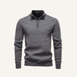 Quarter-Zip Sweater Heritage Weave