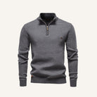 Quarter-Zip Sweater Heritage Weave