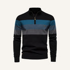Striped Sweater Prestige Quarter-Zip