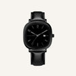 Men’s Retro Leather Watch - Outline