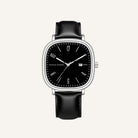 Men’s Retro Leather Watch - Outline