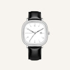 Men’s Retro Leather Watch - Outline