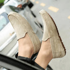 Suede Loafers Ivory Walk