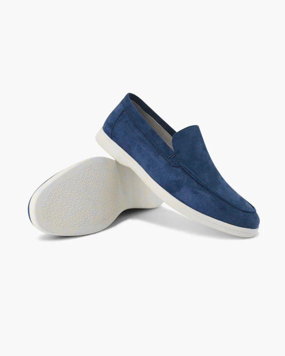 Riviera Suede Loafer Classic Form