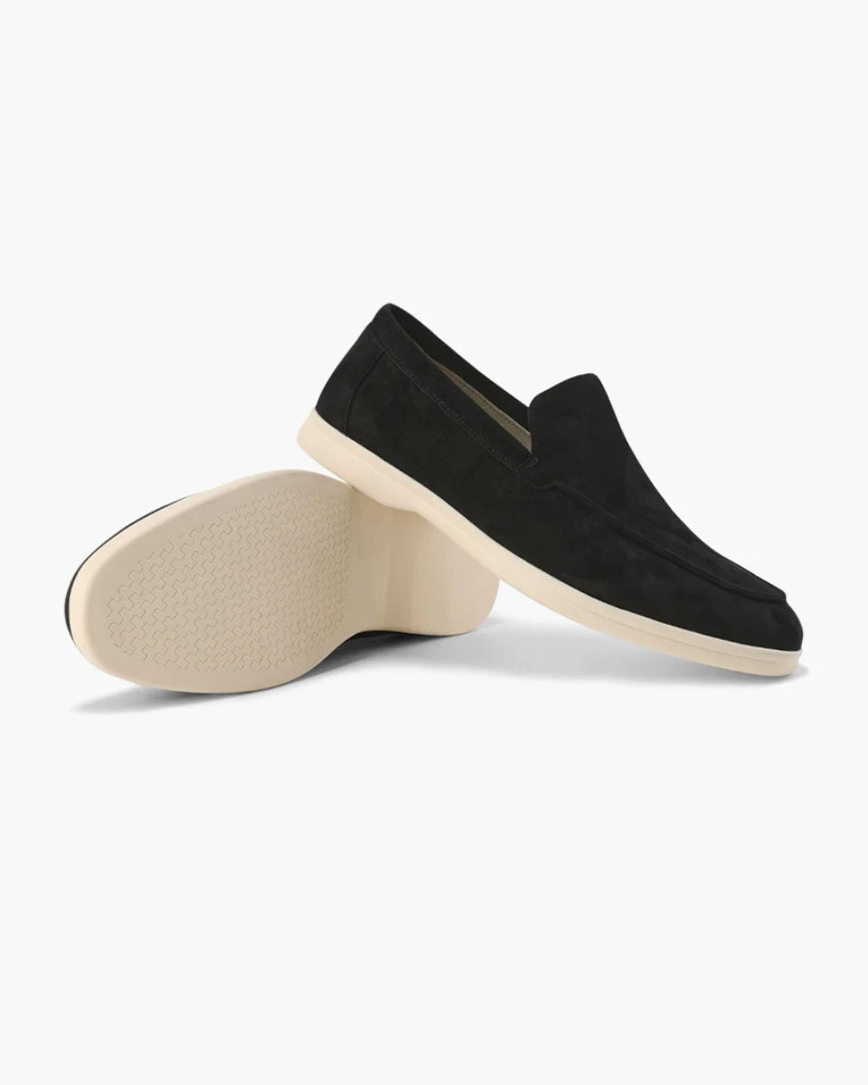 Riviera Suede Loafer Classic Form