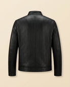 Signature Leather Biker Jacket