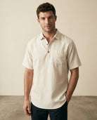 CB Refined Linen Resort Polo