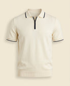 RL Prestige Zip-Neck Knit Polo