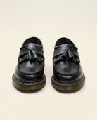 Leather Tassel Loafer Black