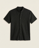 Mandarin Collar Shirt Soft Structure