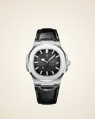 The Black Leather Watch