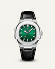 The Black Leather Watch