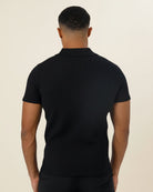 Men's Knit Polo Shirt Old Money Saville