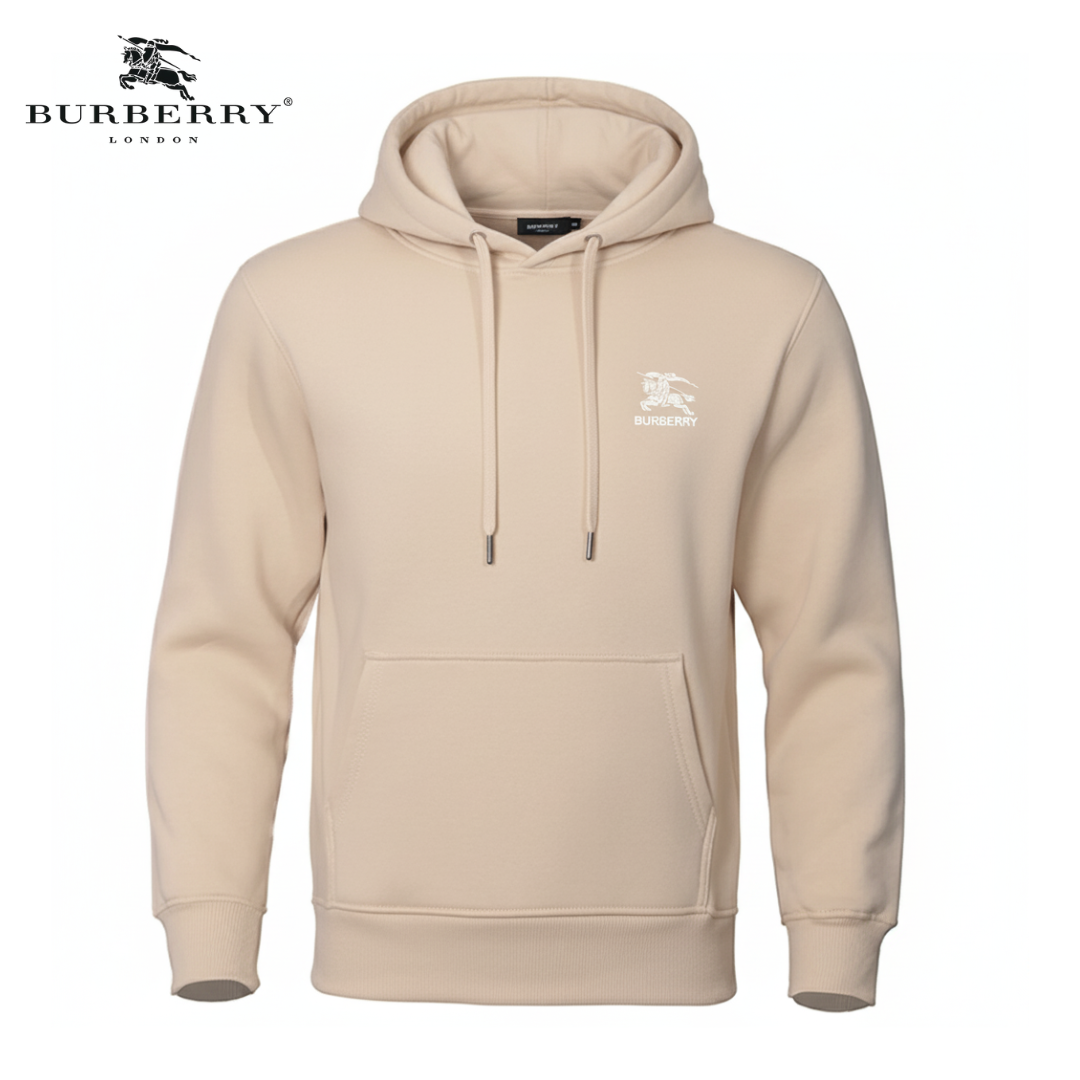 BB™ Knight Logo Hoodie — Beige