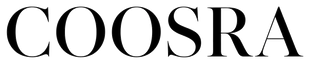 Coosra logo black (Logo A classic serif)