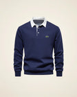 LC Refined Long-Sleeve Polo Fleece