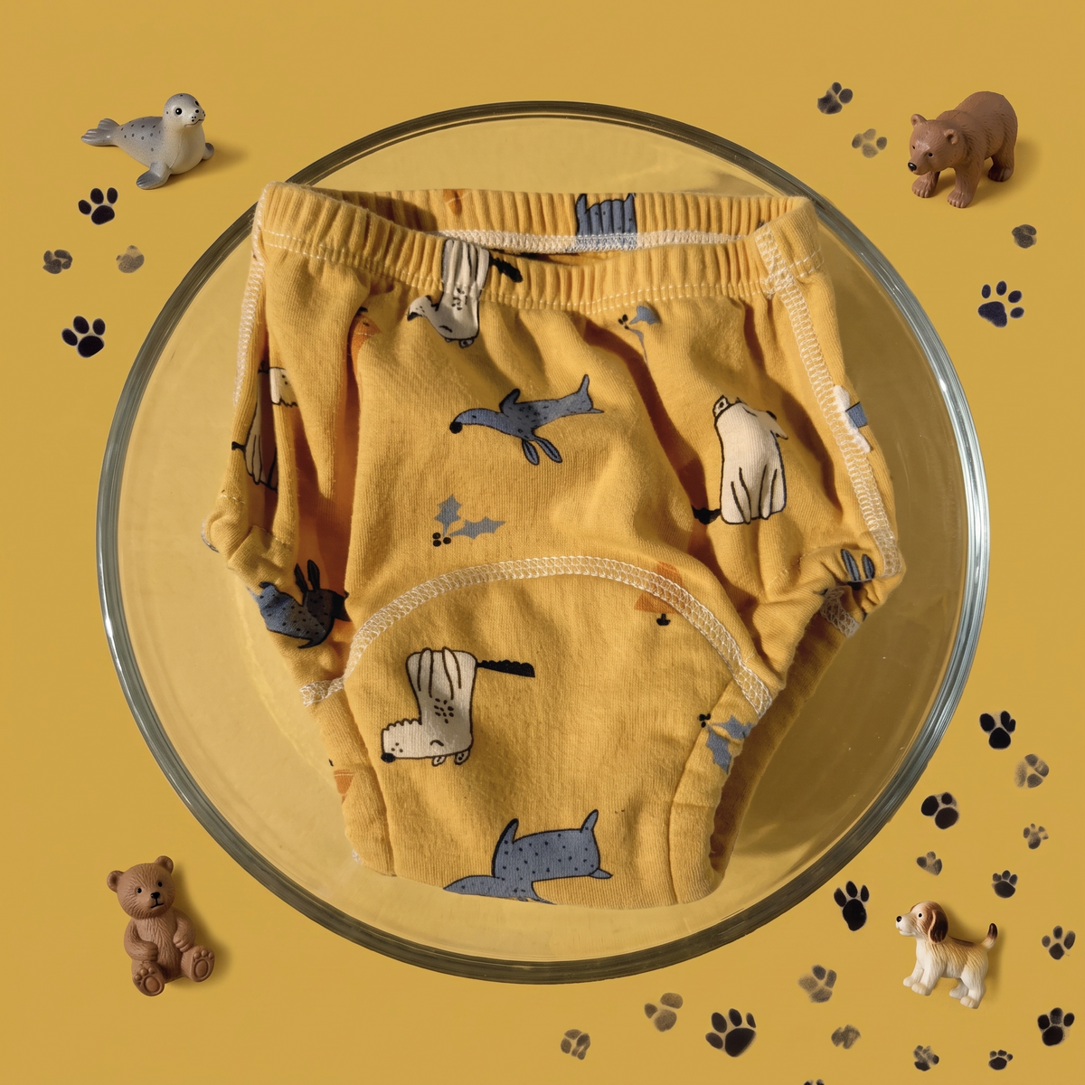 Potty training pants – Puppies pattern