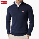 Levi’s™ Fine-Knit Quarter-Zip — Navy