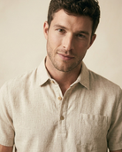 CB Refined Linen Resort Polo